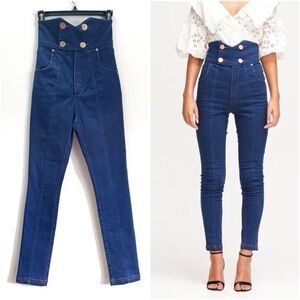 ALICE MCCALL Shut The Front J'Adore Jeans in Indigo